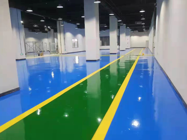 河南防靜電環氧自流平地坪